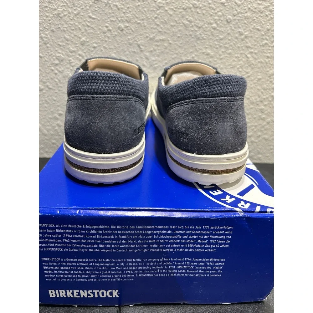 Birkenstock Oswego Textile Leather Midnight Blue EU 42 US L11 M9 Mens Womens